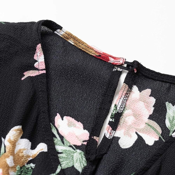 Floral Maxi Boho Dress - Picture 5 of 8